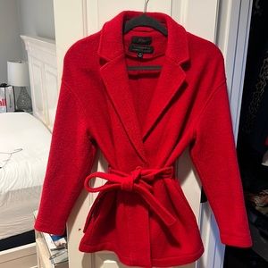 J.Crew Red Wool Jacket